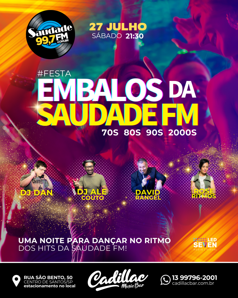 SAUDADE FM 99 7 FM EU AMO ESSA RÁDIO